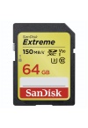 SanDisk Extreme SDXC Card 64 GB 150 MB/s Class 10 UHS-I U3 V30