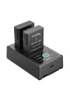 SmallRig 3819 EN-EL14 Battery & Charger Kit pro Nikon (2x baterie + duální nabíječka)