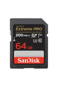 SanDisk Extreme Pro SD 64GB 200 MB/s UHS-I