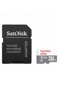 SanDisk Ultra microSDHC 32GB 100MB/s UHS-I + SD Adaptér