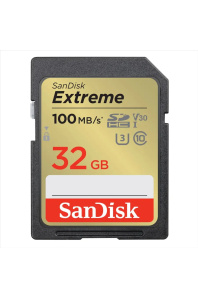 SanDisk Extreme 32GB SDHC Memory Card 100MB/s