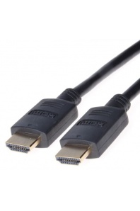 HDMI kabel (A>A) 2.0 High Speed + Ethernet, zlacené konektory, 1,5m