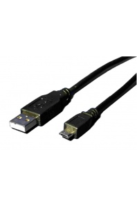 Value USB A (M) - microUSB B(M) (Pentax K-70, KP, Nikon D3400, D5600..) 3,0 m