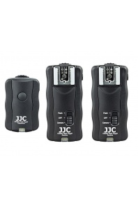 JJC 3v1 Kit JF-U2 univerzální (Pentax, Nikon...) dálkový odpalovač blesku a dálková spoušť