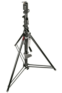 Manfrotto 087NWB Wind Up Photo Stand 3-Section with Geare